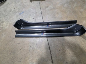 BMW Z3 M ROADSTER E36/7 2000 alféizar de puerta interior placa de desgaste juego de molduras par negro - Imagen 1 de 13