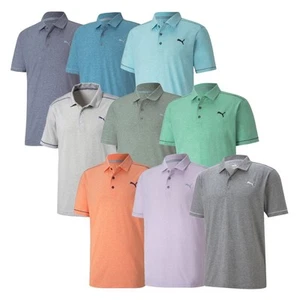 New Puma Rancho (LC) Golf Polo DRYCELL Left Chest Logo - Pick Size and Color - Picture 1 of 9