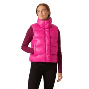 Helly Hansen Jade Vest Women's S Magenta Pink Puffer - Picture 1 of 12