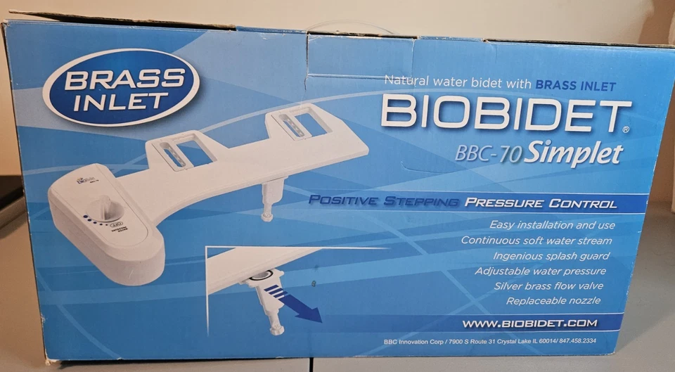 Bio Bidet ELITE-3 PSPC TECH ПОЛОЖИТЕЛЬНЫЙ ШАГ КОНТРОЛЯ ДАВЛЕНИЯ  - Изображение 1 из 4