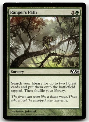 Ranger's Path #186 (LP) Magic 2013 M13 Magic MTG - Image 1 of 2