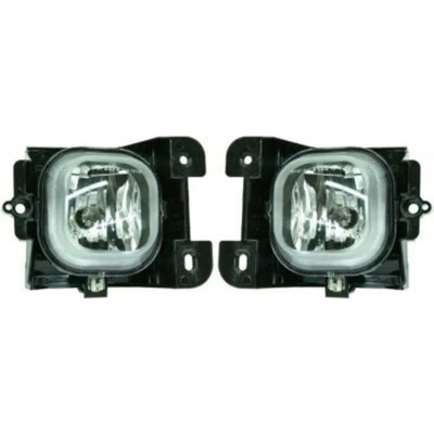 Fog Light Set For 2004-2005 Ford Ranger Driver and Passenger Side With Bulbs - Image 1 of 4