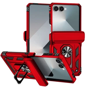 Funda resistente a prueba de golpes con soporte magnético abatible 4/5/6/7 para Samsung Galaxy Z - Imagen 1 de 33