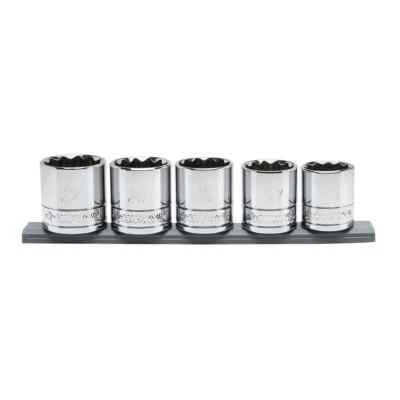 Husky 1/2 in. Drive Metric Large Socket Set (5-Piece) - Image 1 of 4