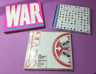 Thirty Seconds To Mars This Is War Cd/A Beautiful Lie And Love Lust Faith +... - Image 1 of 2