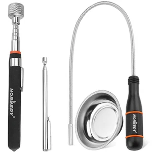 4 Pack Telescoping Magnetic Pickup Tool - Extendable Magnetic Pick up Tools,Flex - Picture 1 of 9