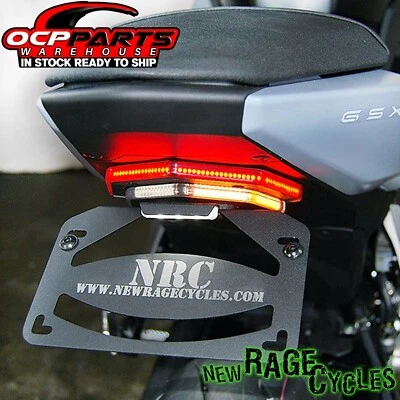 NOVO! Novo kit eliminador de para-lama Rage Cycles para 2023 e acima Suzuki GSX-8S GSX-8R - Imagem 1 de 4