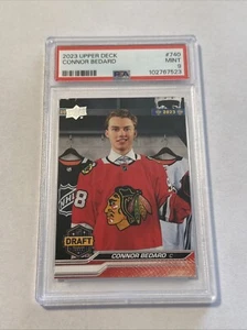2023-24 Upper Deck Extended Series 1st Round Draft #740 Connor Bedard PSA 9 Mint - Bild 1 von 4