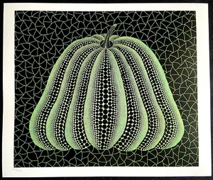 Yayoi Kusama, Lithograph Mori Art Museum COA Original Numbered - 200Es. - Picture 1 of 6