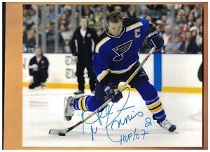 Al MacInnis ST. LOUIS BLUES 8x10 AUTOGRAPHED PHOTO SIGNED HOF 07 - Picture 1 of 1