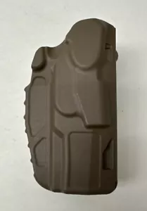 Safariland Holster SIG P320 Compact Or M18 RIGHT Hand Coyote Brown QLS Fork MHHC - Picture 1 of 2