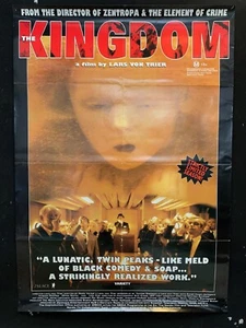 THE KINGDOM rare Australian One Sheet Movie Poster Danish arthouse TV horror - Picture 1 of 6