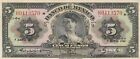 Mexico: $5 Pesos La Gitana Apr 7, 1943 Banco de Mexico.