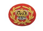 Crown WO2 Crown in Wreath Gold on Red 1525