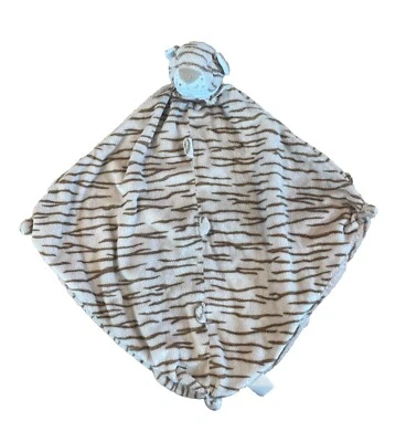 Angel Dear Tiger милое плюшевое животное безопасности одеяло в полоску желтовато-коричневый коричневый сон - Изображение 1 из 4