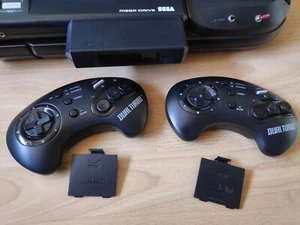 2x Acclaim Dual Turbo Infrarot IR Controller + Empfänger - Sega Mega Drive - Picture 1 of 5