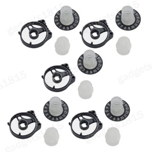 5-Pack For Motorola XTS3000 XTS5000 Radio Volume Control Frequency Channel Knob - Picture 1 of 5
