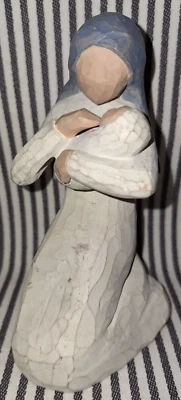 RARE HTF VTG WILLOW TREE 1999 NATIVITY MARY & BABY JESUS REPLACEMENT SUSAN LORDI - Image 1 of 4