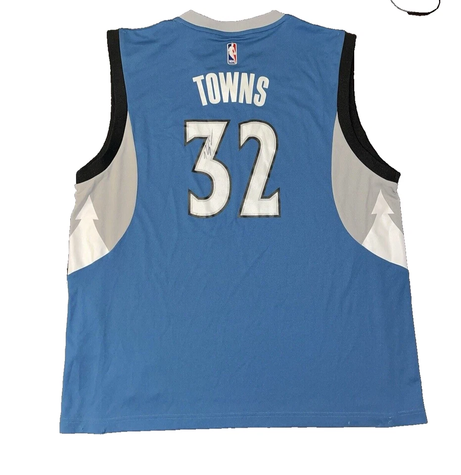 Karl Anthony Towns Signed TimberWolves NBA Jersey - Image 1 of 4