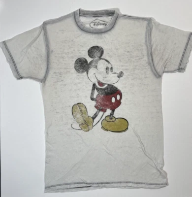 Hombres Unisex Logo Camiseta Pequeña Disney Mickey Mouse Estampado Gráfico Foto 1 de 4