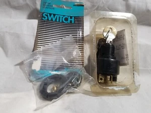 Marine Ignition Switch with Push to Choke 39760 Replace OMC 393301 Poliak 33-105 - Bild 1 von 4