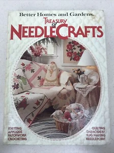 Vintage BOOK BETTER HOMES AND GARDENS TREASURY OF NEEDLECRAFTS 1982. - Picture 1 of 12