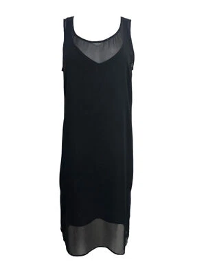 Vestido informal midi negro ECRU para mujer #6064 S nuevo con etiquetas Foto 1 de 2