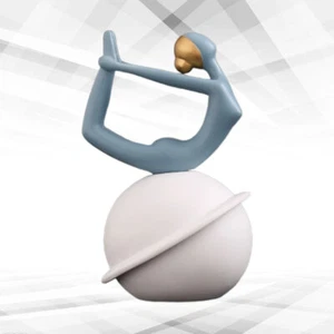 Yoga Figure Ornaments Girl Decorate Artistic Figurines Woman Work - Picture 1 of 11