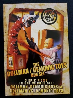 THE DOLLMAN/DEMONIC TOYS DVD BOX SET  Signed By Charles Band & Kenneth J Hall - Image 1 of 4