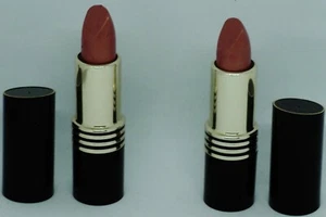 2 REVLON Vintage Super Lustrous Lipstick Black Label CRYSTAL GLOW #10 Rare HTF - Picture 1 of 3