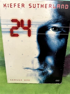24: THE FIRST SEASON, 6-DISC DVD SET, SEASON 1, KIEFER SUTHERLAND, 24 EPISODES - Picture 1 of 7