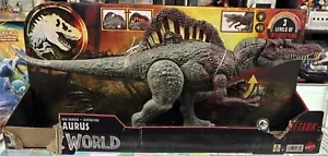 JURASSIC WORLD Epic Attack Intensifying Damage Spinosaurus 2024 *Nueva caja dañada - Imagen 1 de 13