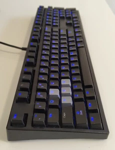 Ducky Blue Backlit Cherry MX Brown Mechanical Keyboard (DK2108SZ) - Picture 1 of 11