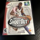 NBA Shootout 2004 (PS2, 2003) *CIB* Great Condition* Black Label*