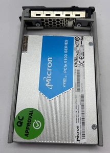 Micron NVMe PCIe 9100 MAX PCIe 1.2TB SSD MTFDHAL1T2MCF Solid State Drive W/Brac - Picture 1 of 4