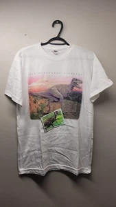 Calder Albertosaurus Graphic T Shirt 90s Dinosaurs Paleontology Vtg Made In... - Bild 1 von 8