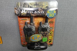 Midland GXT7950VP4 Two Way Radios 42 Channel 30 Mile Waterproof NOAA Headsets - Picture 1 of 4