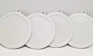 Corelle Weiß Kunststoff Aufbewahrung Deckel 418-teilig Passend für 18 Unzen Suppe/Müslischalen/4er Set - Bild 1 von 7