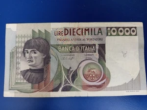 10.000 LIRE BUSTO D'UOMO DEL CASTAGNO SERIE SPECIALE XA-C R² - Foto 1 di 3