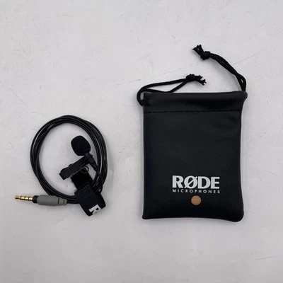 Micrófono de solapa Rode SmartLav+ para teléfonos inteligentes negro Foto 1 de 4
