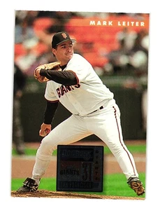 1996 Donruss #296 Mark Leiter San Francisco Giants - Picture 1 of 2