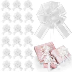 20 Stück 6 Zoll Schleifen Geschenkverpackung Band Schleifen für Weihnachten Hochzeit... - Bild 1 von 7