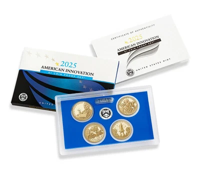 2025 S AMERICAN INNOVATION DOLLARS PROOF SET OGP & COA IN STOCK READY TO SHIP - Image 1 of 3