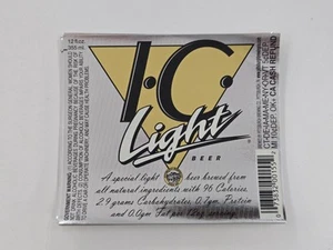 Vintage Lot Of 50 I.C. Light Unused Beer Bottle Labels. Pittsburgh, PA - Picture 1 of 4