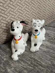 Disney 101 Dalmations Ceramic Figurines Perdita and Pongo Set - Picture 1 of 4