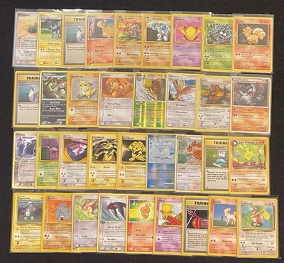 Lote de Cartas Pokémon Tcg Vintage (35 LP) Raras, Láminas Inversas, WOTC, Base, Ereader Foto 1 de 4