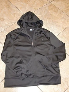 Chaqueta cortavientos con capucha "FILA Sport" para hombre con cremallera logotipo bolsillos talla Lg. ¡BONITO! - Imagen 1 de 8