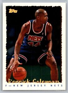 1994-95 Topps Derrick Coleman New Jersey Nets #176