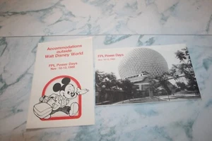 Vintage Disney 1988 FPL Power Days at Magic Kingdom - Picture 1 of 5
