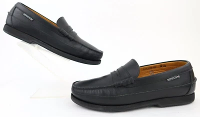 Zapatos mocasines Mephisto Cap Vert Penny para barco / negros / se adapta a EE. UU. 10,5 a 11 Foto 1 de 4